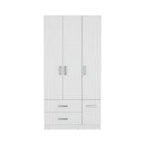 Closet Sebree Blanco 90x180.6cm con Dos Cajones - Closets | Bylmo