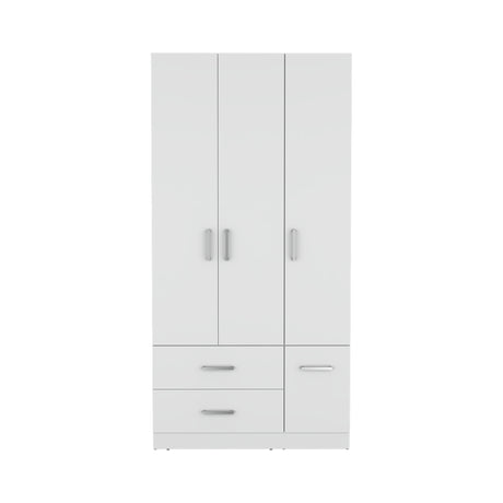 Closet Sebree Blanco 90x180.6cm con Dos Cajones - Closets | Bylmo