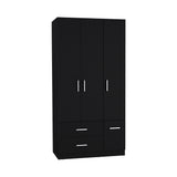 Closet Sebree Wengue 90x180.6cm con Dos Cajones - Closets | Bylmo