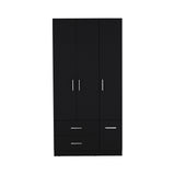 Closet Sebree Wengue 90x180.6cm con Dos Cajones - Closets | Bylmo