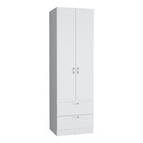 Closet Vicco Blanco 59.2x195cm con Dos Cajones - Closets | Bylmo