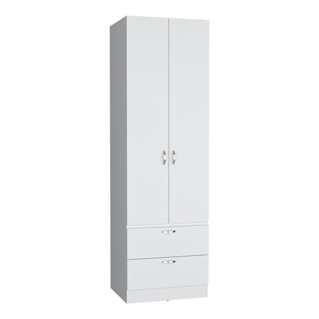 Closet Vicco Blanco 59.2x195cm con Dos Cajones - Closets | Bylmo