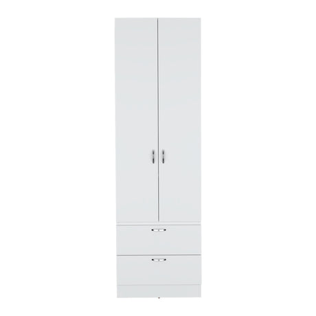 Closet Vicco Blanco 59.2x195cm con Dos Cajones - Closets | Bylmo