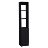 Armario de Baño Parks Wengue 33.1x180.6cm de Piso con Tres Entrepaños - Muebles para Baño | Bylmo