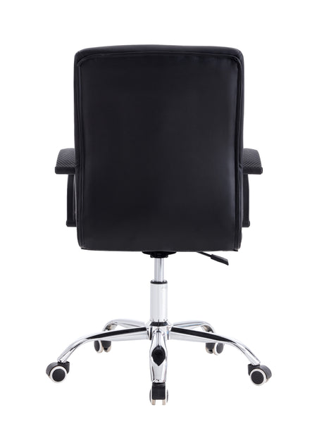 Silla de Oficina X 59B Negra 59x92cm con Apoya Brazos - Sillas de Oficina | Bylmo