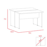 Escritorio Home Office Milan 120x75cm de Doble Puesto - Escritorios | Bylmo