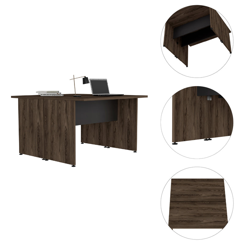 Escritorio Home Office Milan 120x75cm De Doble Puesto