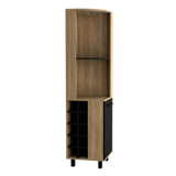 Bar Esquinero Kaia Fresno Europeo 45x180cm con Patas - Bares | Bylmo