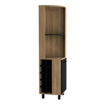 Bar Esquinero Kaia Fresno Europeo 45x180cm Con Patas