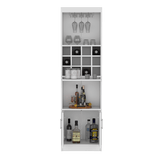 Bar Alto Kevil Blanco 51x180.6cm de Piso - Bares | Bylmo