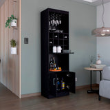 Bar Alto Kevil Wengue 51x180.6cm de Piso - Bares | Bylmo
