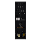 Bar Alto Kevil Wengue 51x180.6cm de Piso - Bares | Bylmo