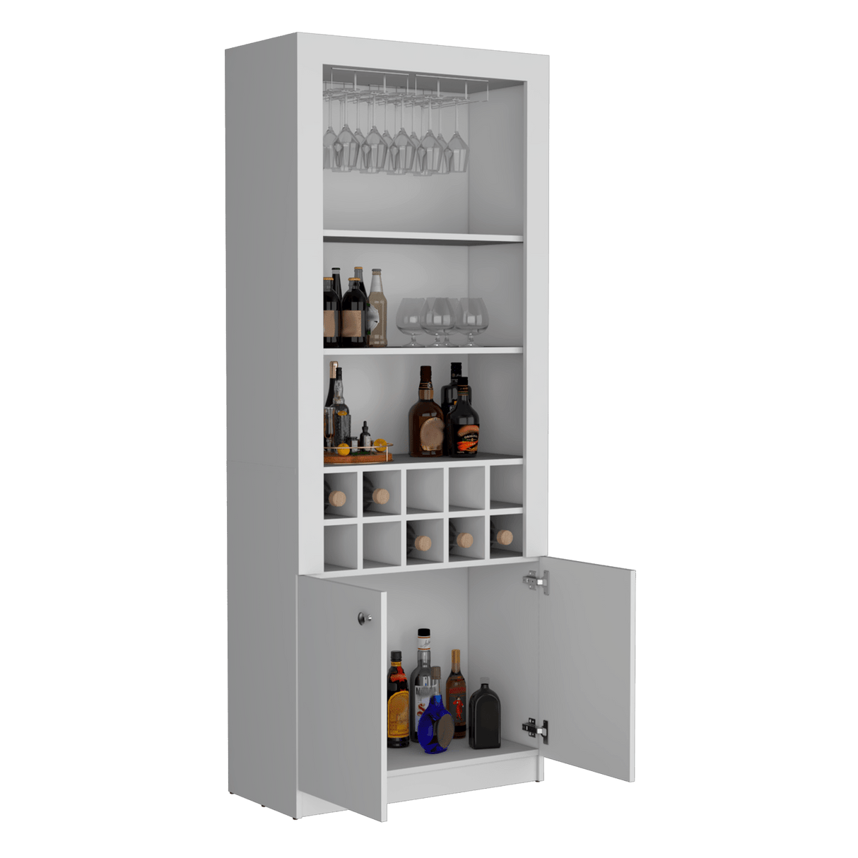 Bar Alto Nebo Blanco 75x190cm de Piso - Bares | Bylmo