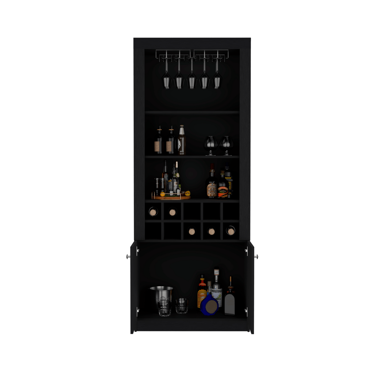 Bar Alto Nebo Wengue 75x190cm de Piso - Bares | Bylmo