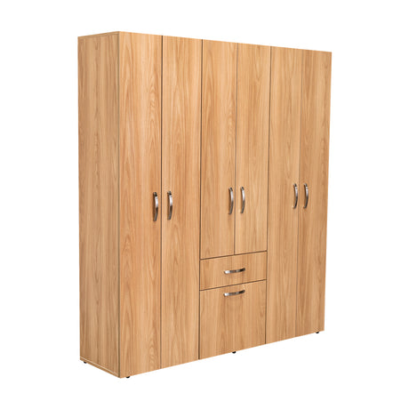 Combo Closet y Cómoda Mayer Fresno Europeo 141.1x164.2cm Con 4 Cajones - Closets | Bylmo