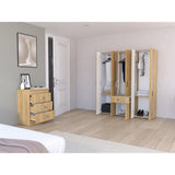 Combo Closet y Cómoda Mayer Fresno Europeo 141.1x164.2cm Con 4 Cajones - Closets | Bylmo