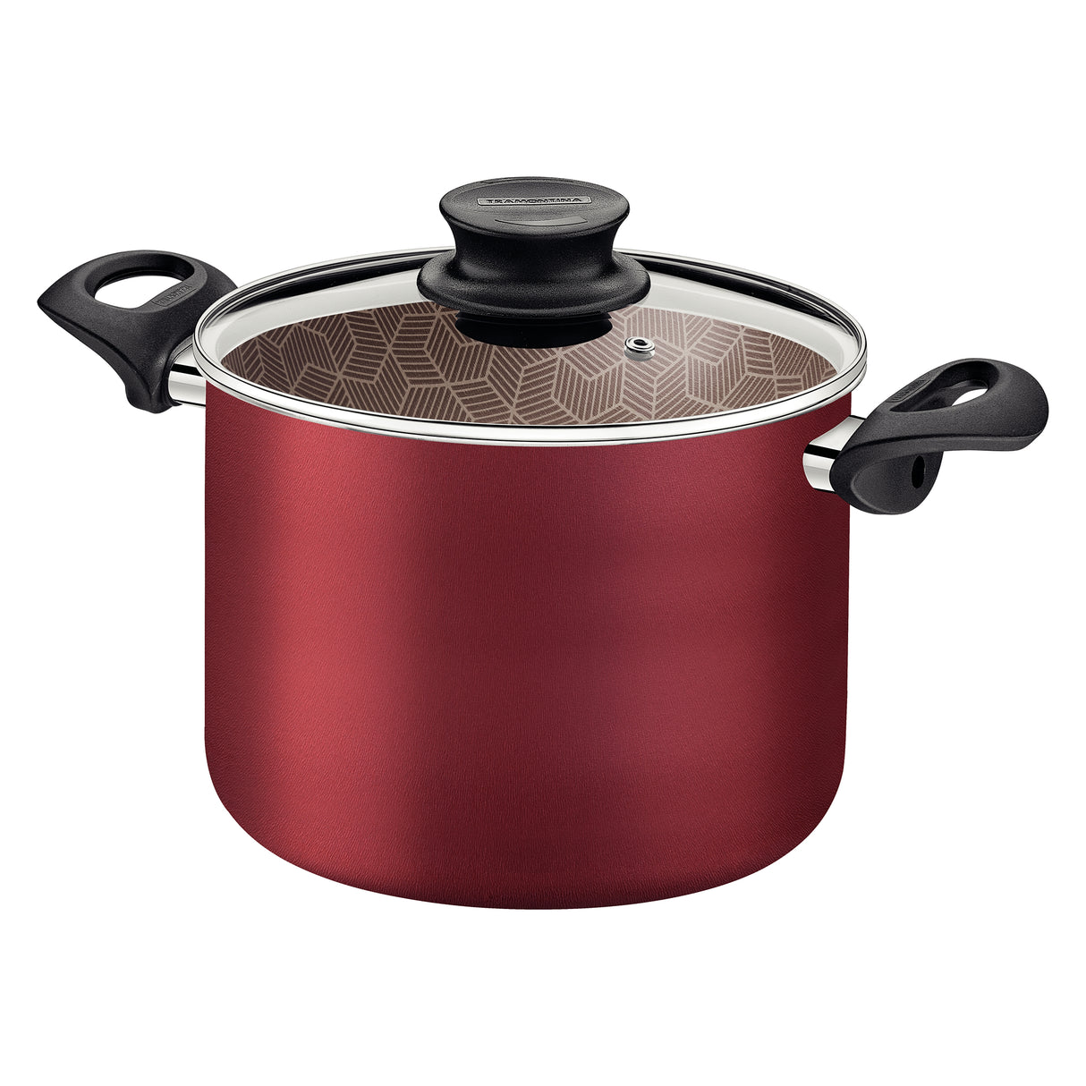 Olla Alta Paris Rojo 29.4x26.3cm Antiadherente de 11.8 Litros - Ollas y Sartenes | Bylmo