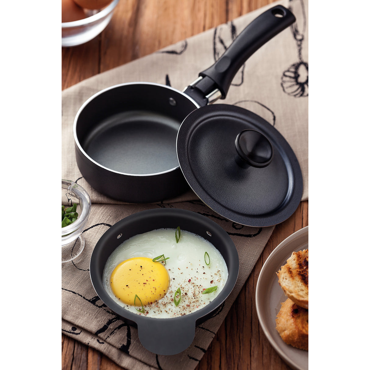 Olla Turim Plomo 11.3x8cm Antiadherente de 0.3 Litros - Ollas y Sartenes | Bylmo