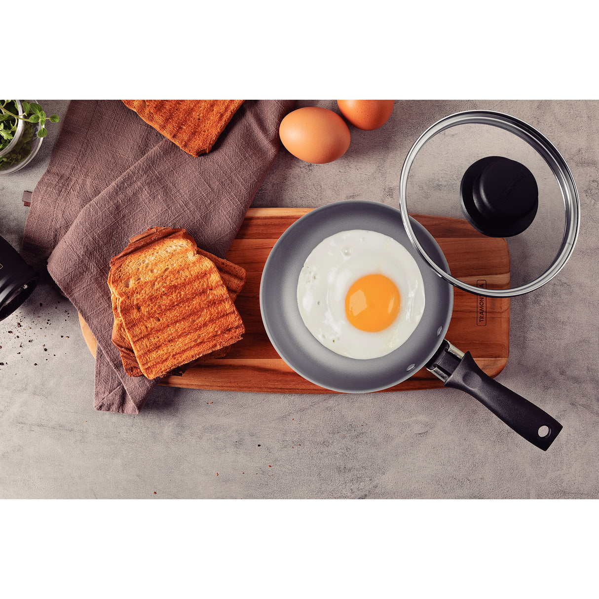 Sarten Turim Plomo 17x8.2cm Antiadherente de 0.5 Litros - Ollas y Sartenes | Bylmo