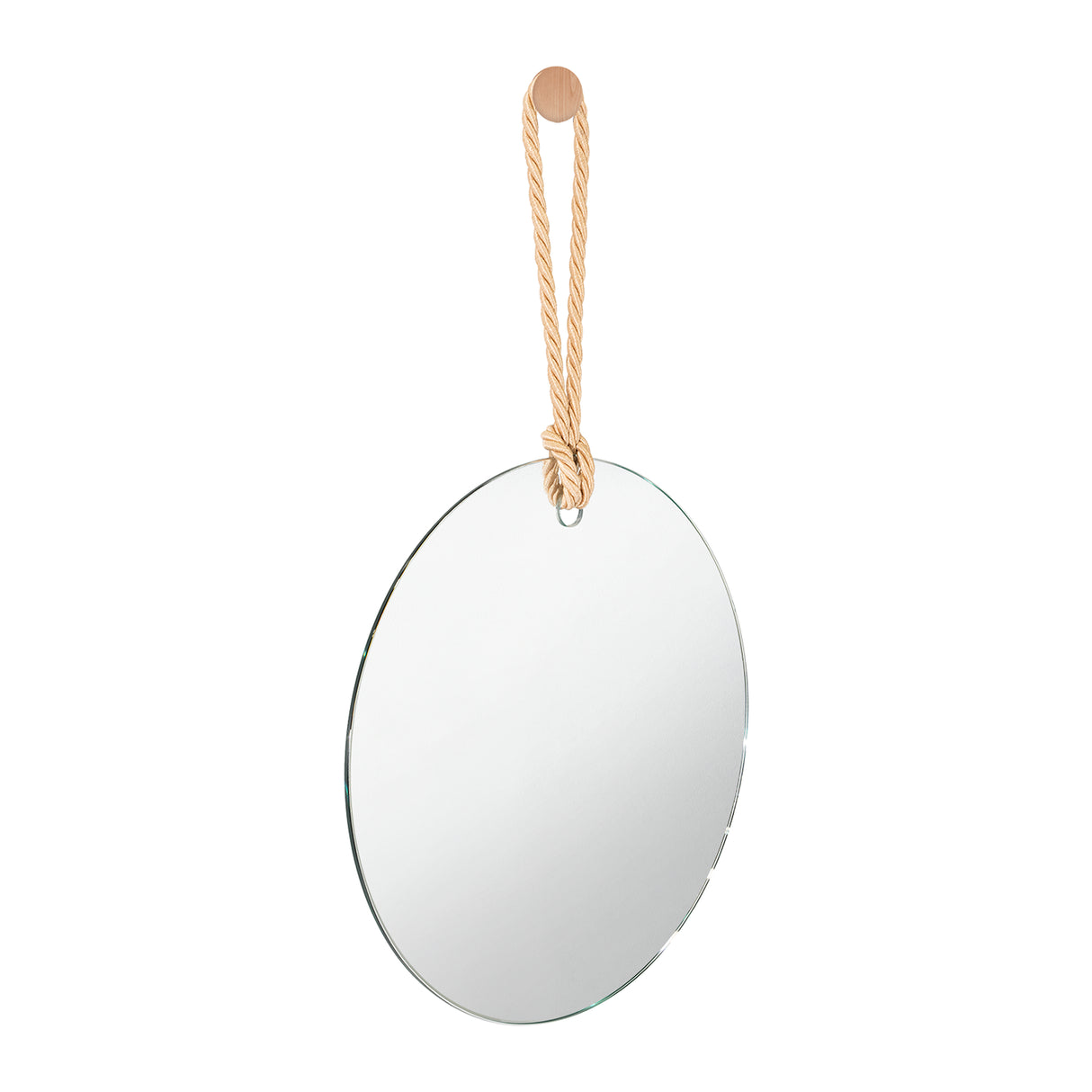 Espejo Andy 45x30cm Redondo Sin Marco - Espejos Decorativos | Bylmo