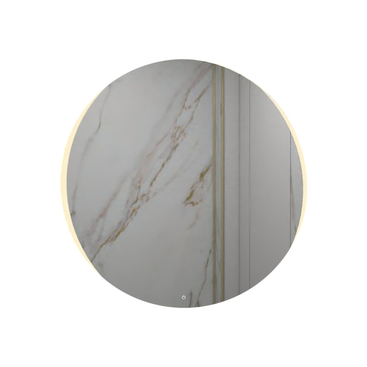 Espejo Dakota 60x60cm Redondo Sin Marco - Espejos Decorativos | Bylmo