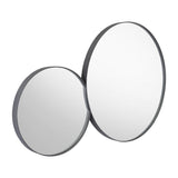 Espejo George 60x100cm Redondo Con Marco Metálico - Espejos Decorativos | Bylmo