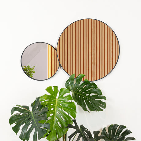 Espejo George 60x100cm Redondo Con Marco Metálico - Espejos Decorativos | Bylmo