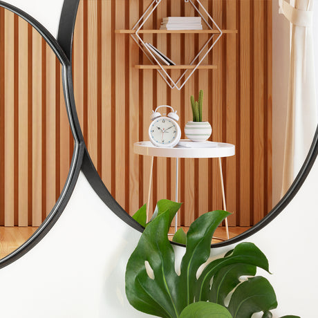 Espejo George 60x100cm Redondo Con Marco Metálico - Espejos Decorativos | Bylmo