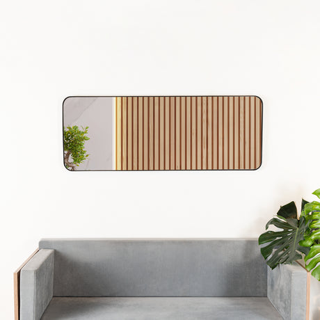 Espejo Loky 45x120cm Rectangular Con Marco Metálico - Espejos Decorativos | Bylmo