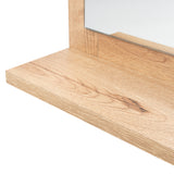 Espejo Make - Up 35x35cm Rectangular Con Marco en Madera - Espejos Decorativos | Bylmo