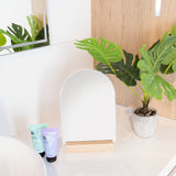 Espejo Noruega 25x18cm Rectangular Con Base En Madera - Espejos Decorativos | Bylmo