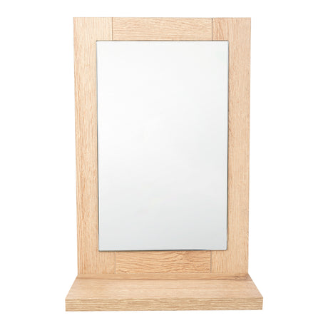 Espejo Shaver 23x35cm Rectangular Con Marco En Madera - Espejos Decorativos | Bylmo