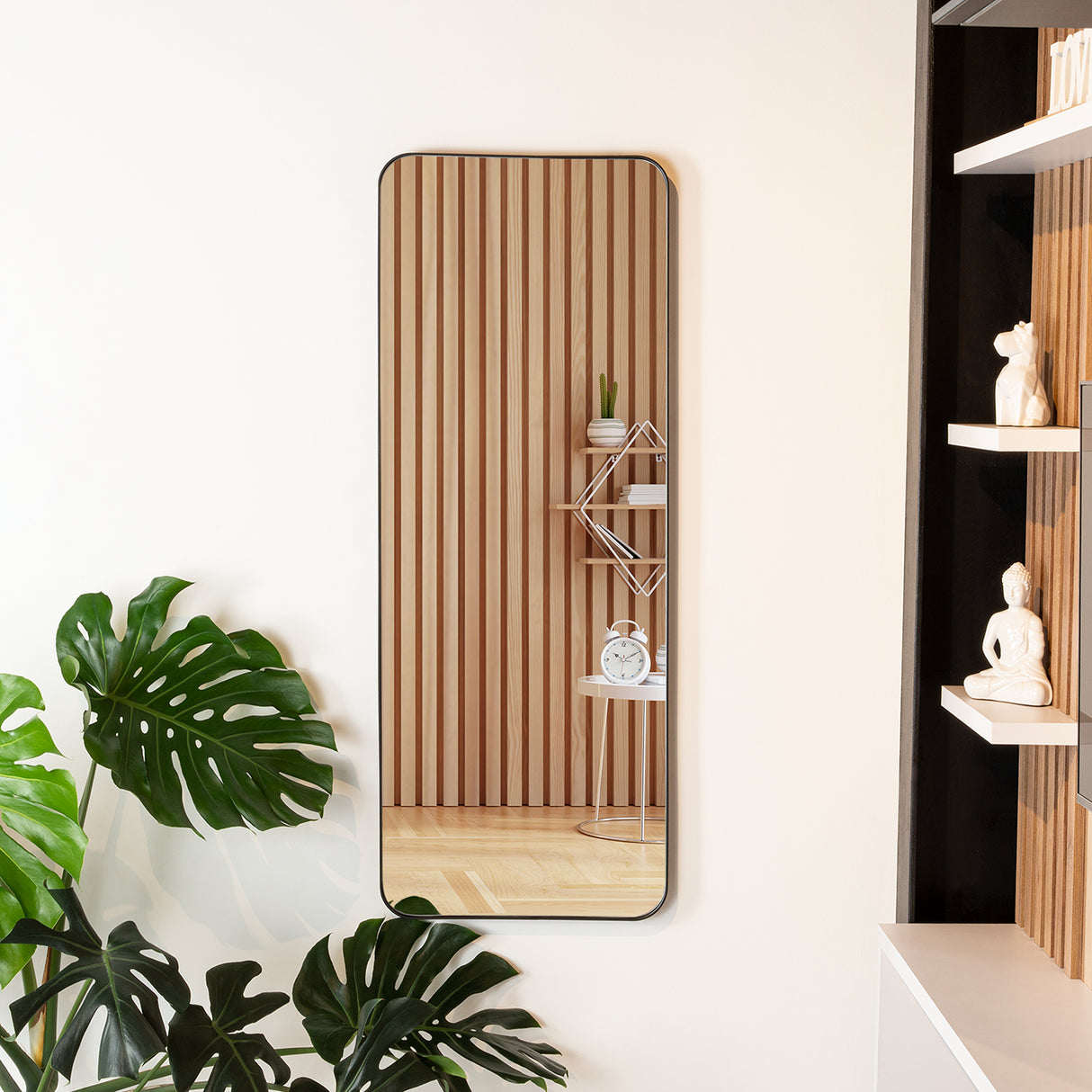 Espejo Sussy 120x45cm Rectangular Con Marco Metálico - Espejos Decorativos | Bylmo