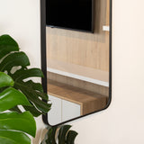 Espejo Sussy 120x45cm Rectangular Con Marco Metálico - Espejos Decorativos | Bylmo