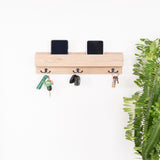 Perchero Kenia Cafe 15x40cm Rectangular - Repisas y Percheros | Bylmo