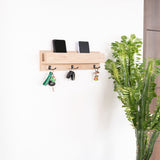 Perchero Kenia Cafe 15x40cm Rectangular - Repisas y Percheros | Bylmo