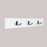 Perchero Sócrates Blanco 7x40cm Rectangular - Repisas y Percheros | Bylmo