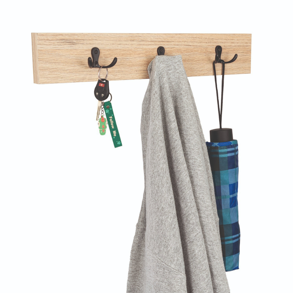 Perchero Sócrates Cafe 7x40cm Rectangular - Repisas y Percheros | Bylmo