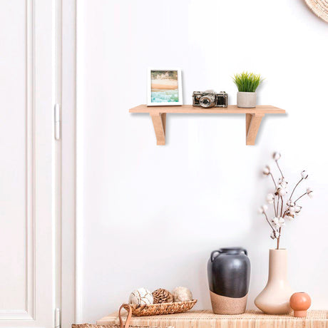 Repisa Bella Cafe 22x60cm Rectangular - Repisas y Percheros | Bylmo