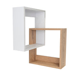 Repisa Deia Cafe 54x36cm Cuadrado - Repisas y Percheros | Bylmo