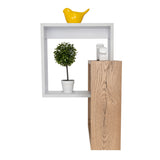 Repisa Deia Cafe 54x36cm Cuadrado - Repisas y Percheros | Bylmo