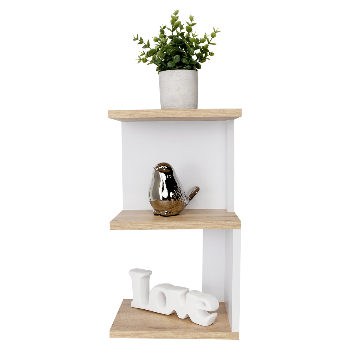 Repisa Índigo Cafe 44x25cm Cuadrado - Repisas y Percheros | Bylmo