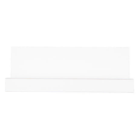 Repisa Julia Blanco 10x30cm en Forma de J - Repisas y Percheros | Bylmo