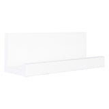 Repisa Julia Blanco 10x30cm en Forma de J - Repisas y Percheros | Bylmo