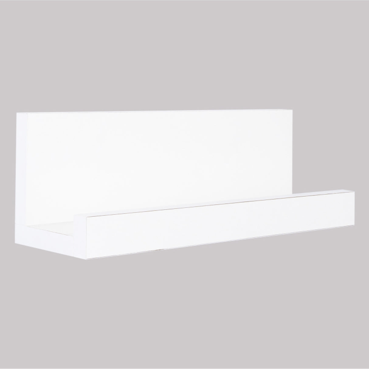 Repisa Julia Blanco 10x30cm en Forma de J - Repisas y Percheros | Bylmo