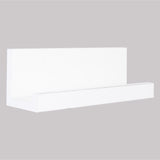 Repisa Julia Blanco 10x30cm en Forma de J - Repisas y Percheros | Bylmo