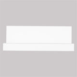 Repisa Julia Blanco 10x30cm en Forma de J - Repisas y Percheros | Bylmo
