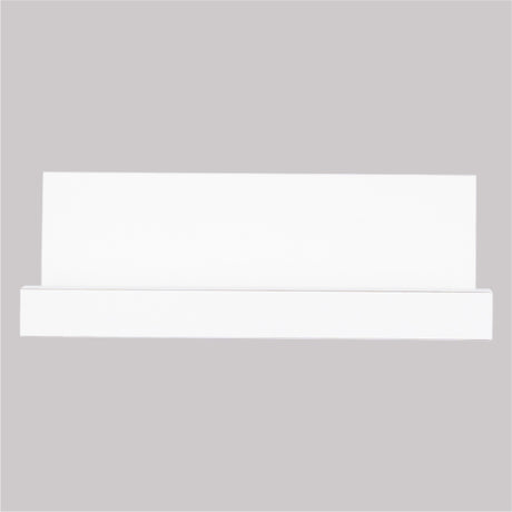 Repisa Julia Blanco 10x30cm en Forma de J - Repisas y Percheros | Bylmo