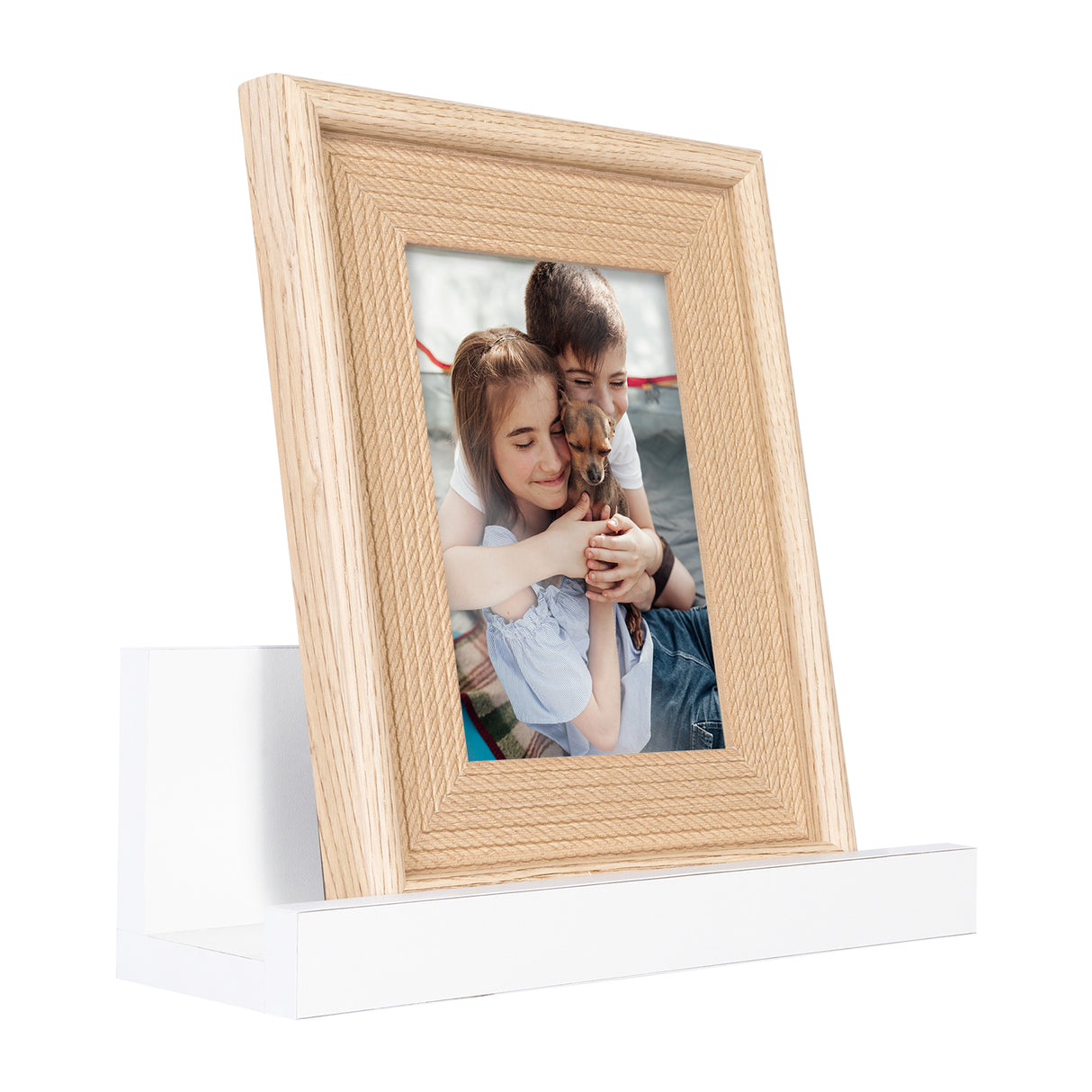 Repisa Julia Blanco 10x30cm en Forma de J - Repisas y Percheros | Bylmo