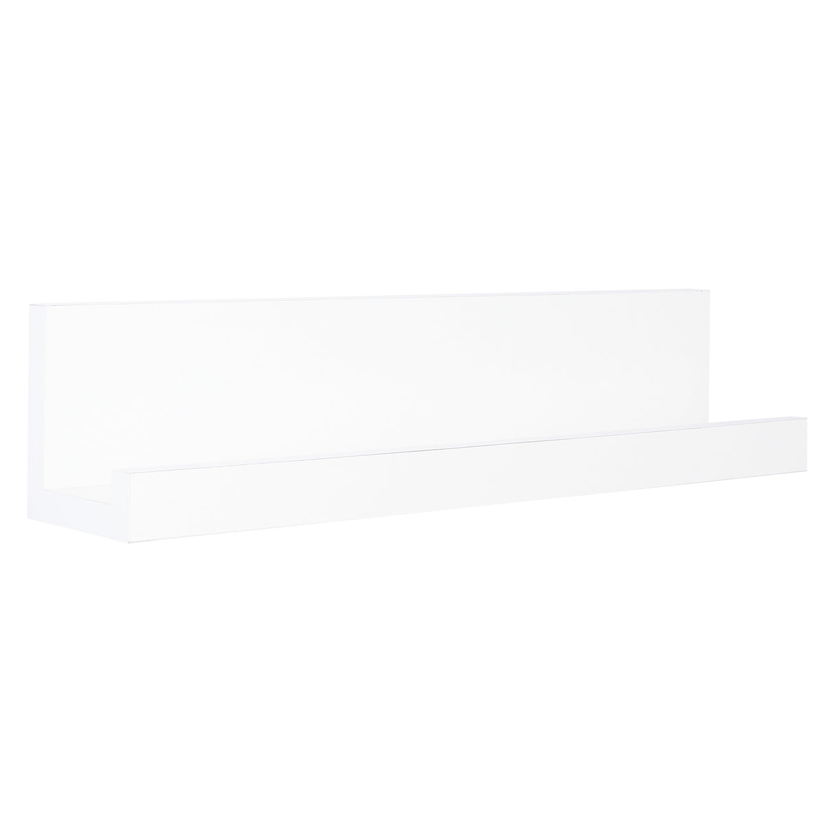 Repisa Julia Blanco 10x45cm en Forma de J - Repisas y Percheros | Bylmo